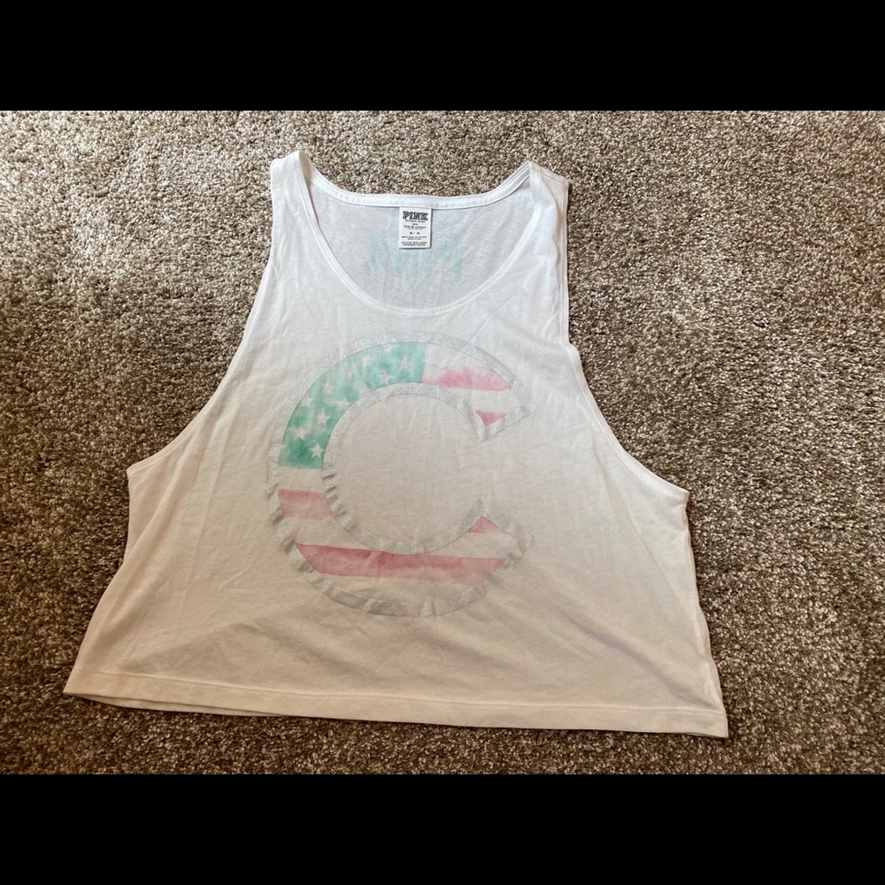 Victoria’s Secret pink Chicago Cubs tank